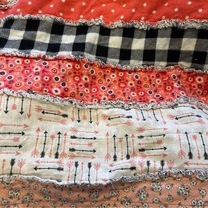 Cozy Patchwork Throw Blanket - Multicolor